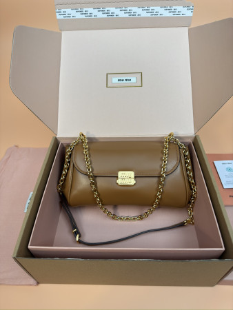 Miu Miu Leather shoulder bag  13.5x24x9cm