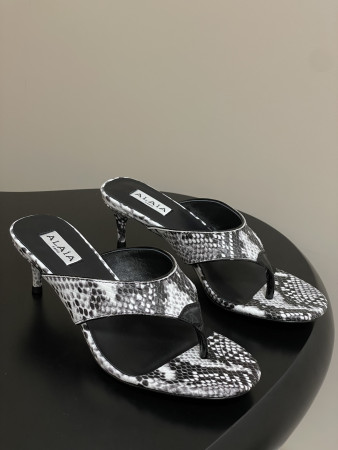UA Alaia Triangle Flat Slides 5.5cm Heel(Customized Size 7-10 days production time)