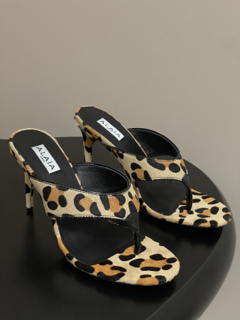 UA Alaia Triangle Flat Slides 9cm Heel(Customized Size 7-10 days production time)