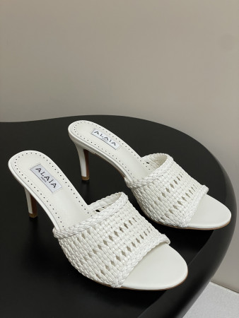 UA Alaia Heeled slippers 7cm Heel(Customized Size 7-10 days production time)