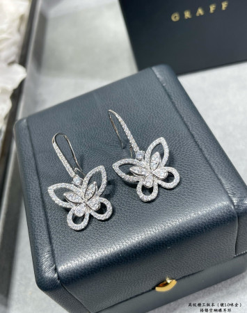 Graff Hollow Butterfly Earrings