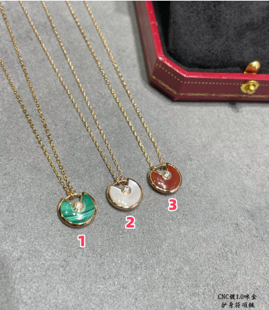 Ca*t*er amulet necklace