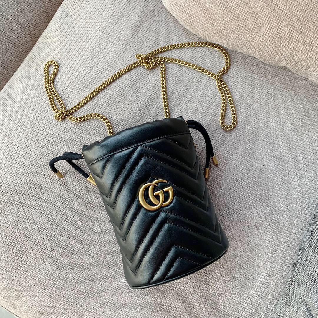 GG Marmont Mini bucket bag