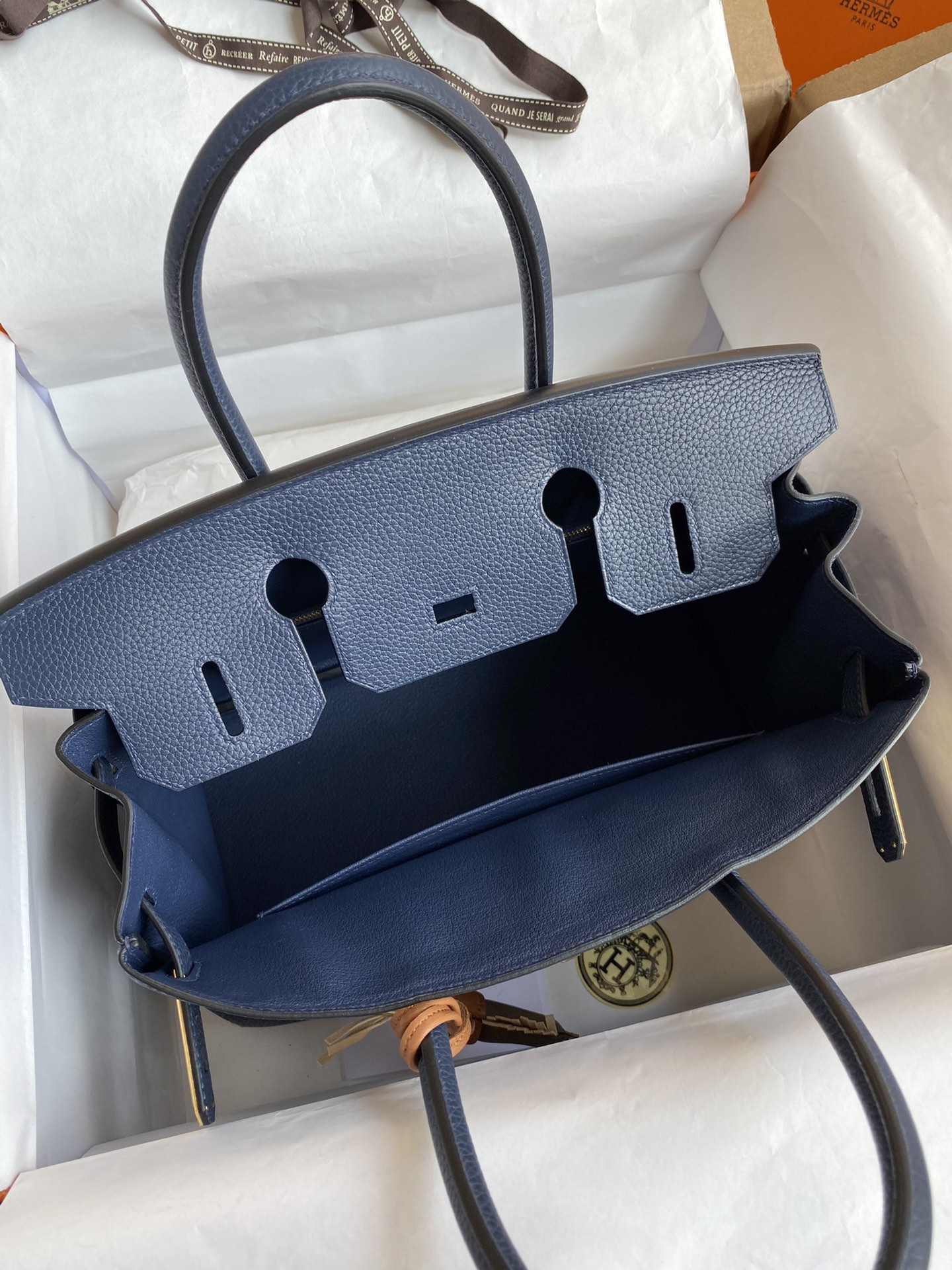HERMÈS BIRKIN Gold 25 30 35(Horse charm not included)