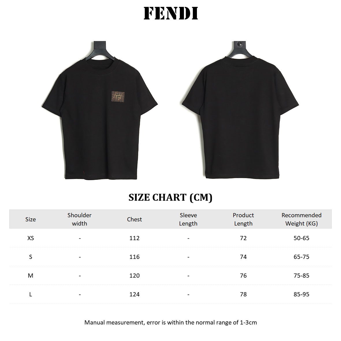 F**di 25ss short-sleeved t-shirt