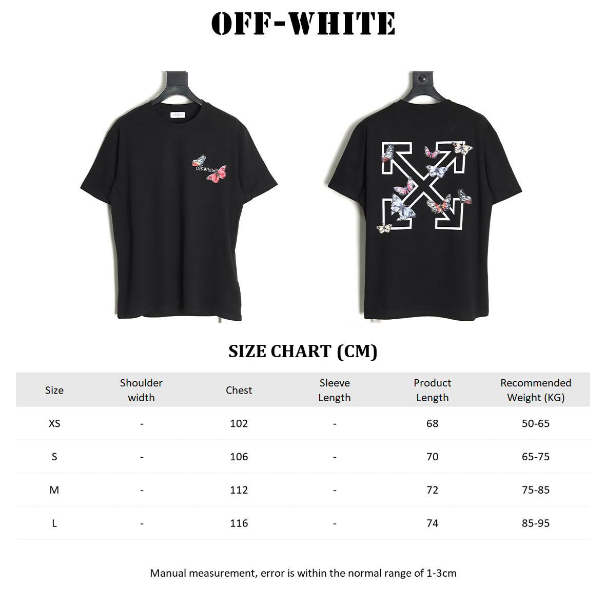 off white OW Short-sleeved T-shirt