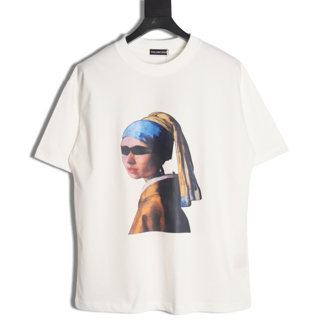 Ba*len*cia*ga 25ss short-sleeved t-shirt