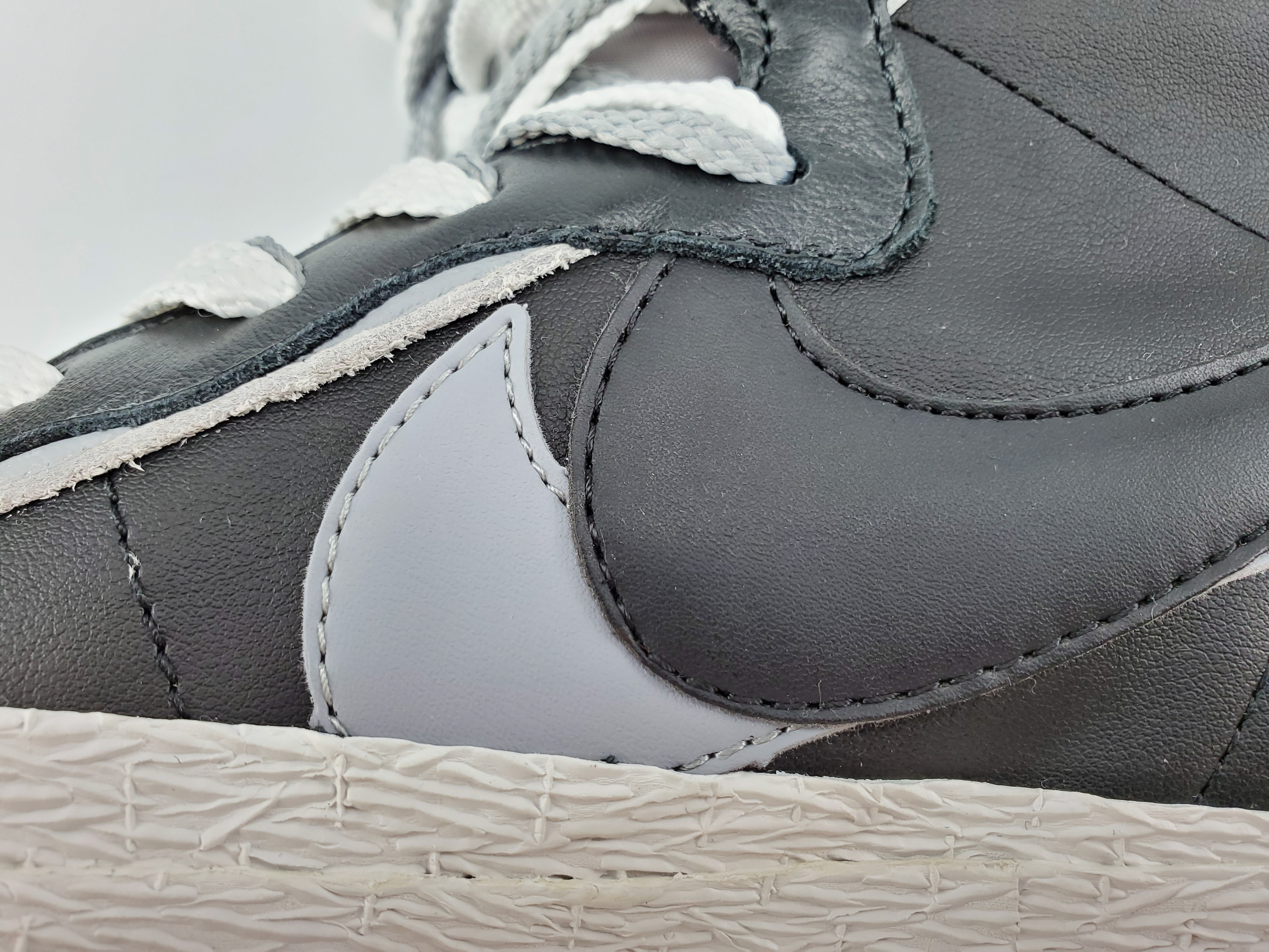 Nike Blazer High Sacai Black Grey