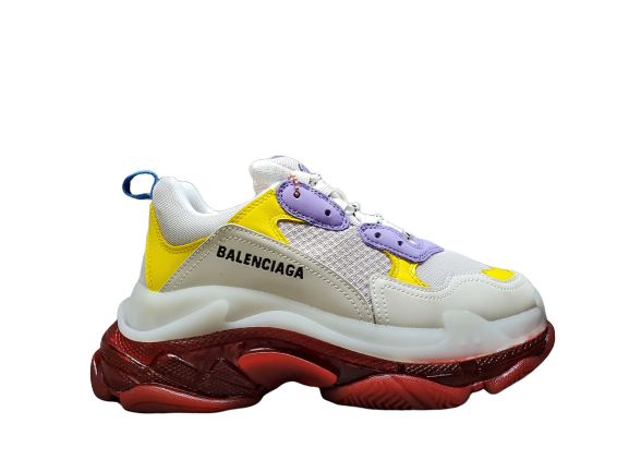 Balenciga Triple S Purple Red