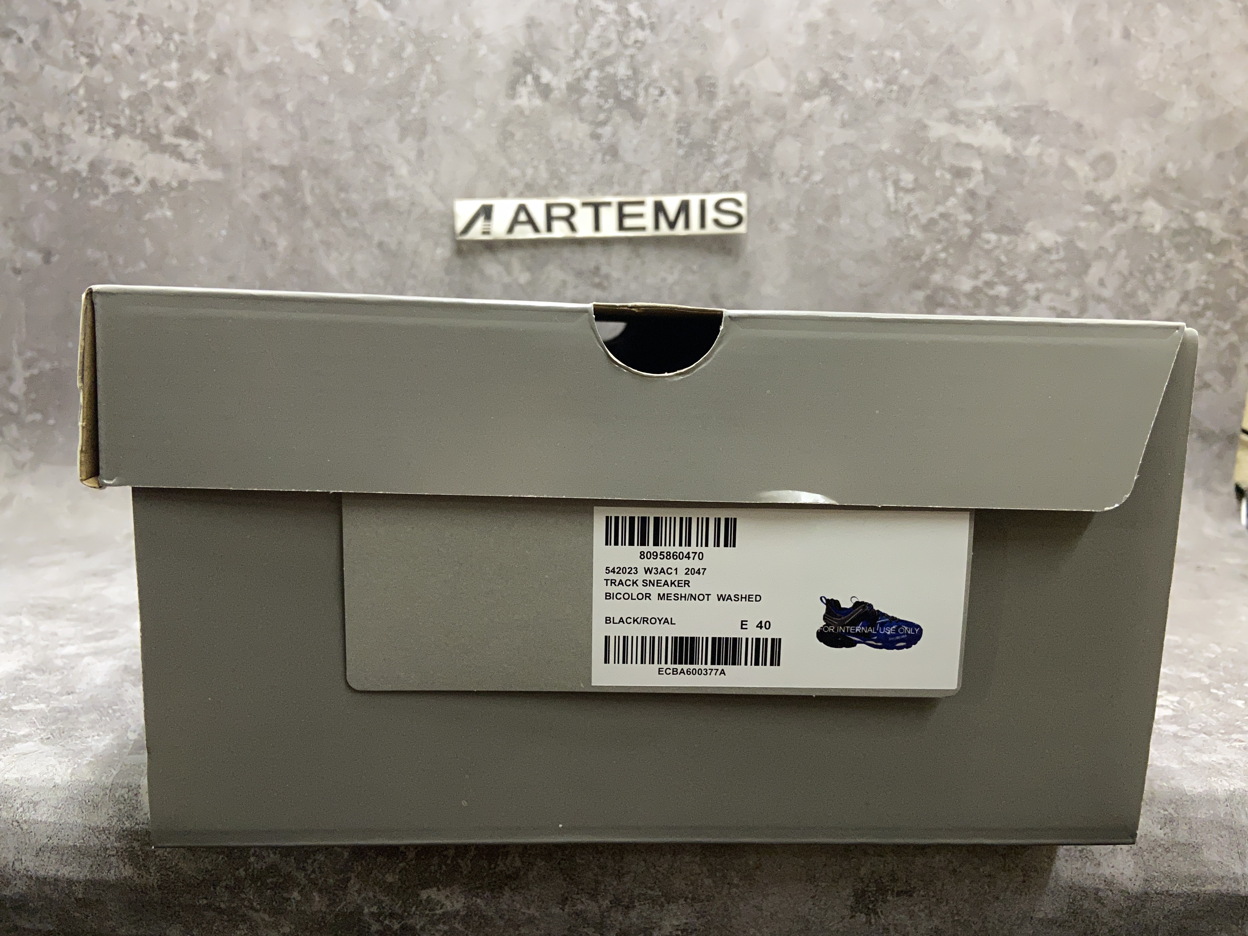 Balenciga Track Black Blue