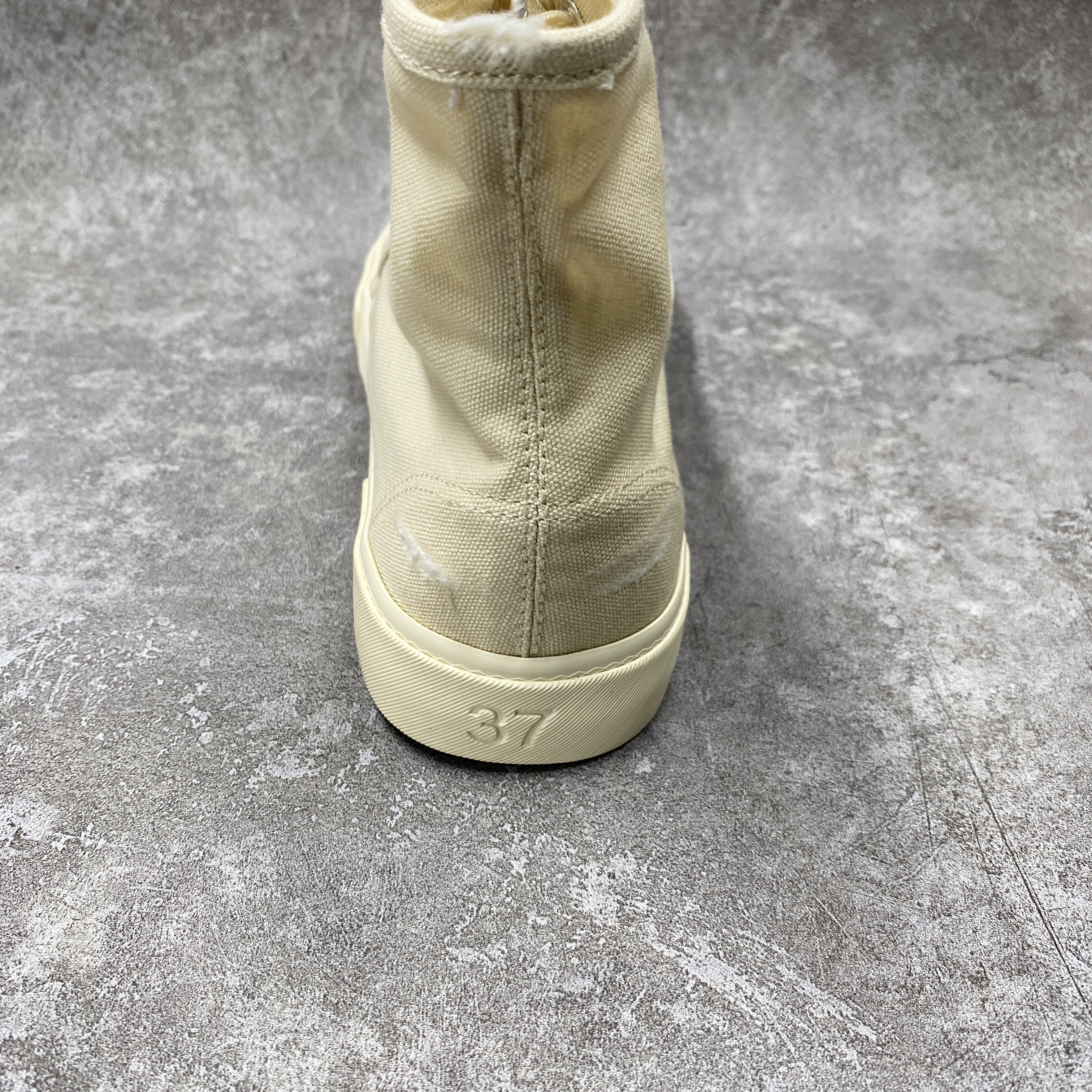 PARIS HIGH TOP SNEAKER IN WHITE