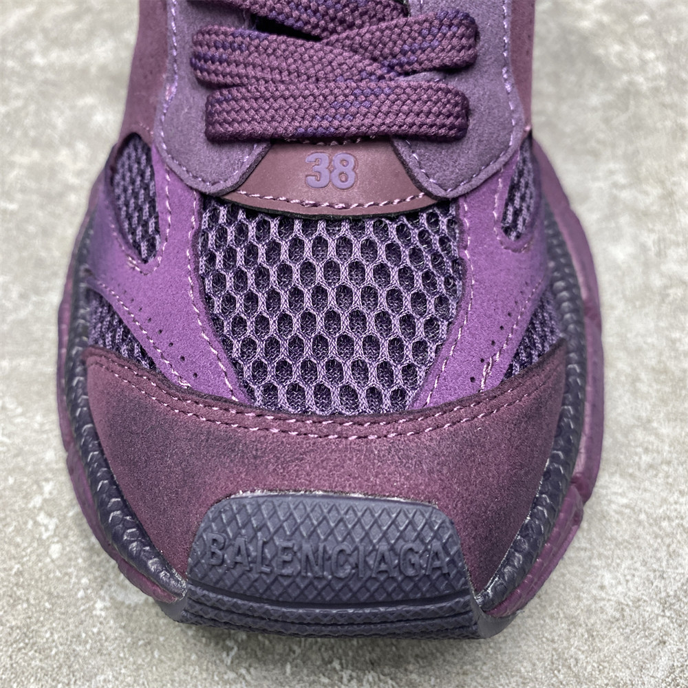 Balenciga 3XL Suede Purple