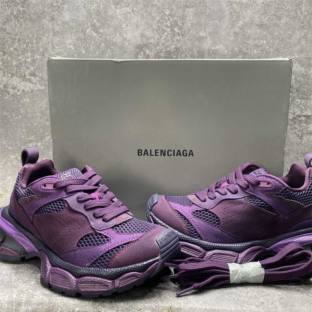 Balenciga 3XL Suede Purple