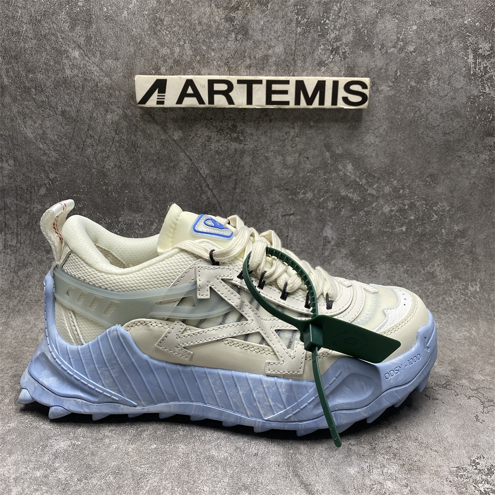 OFF-WHITE ODSY-1000 WHITE BLUE