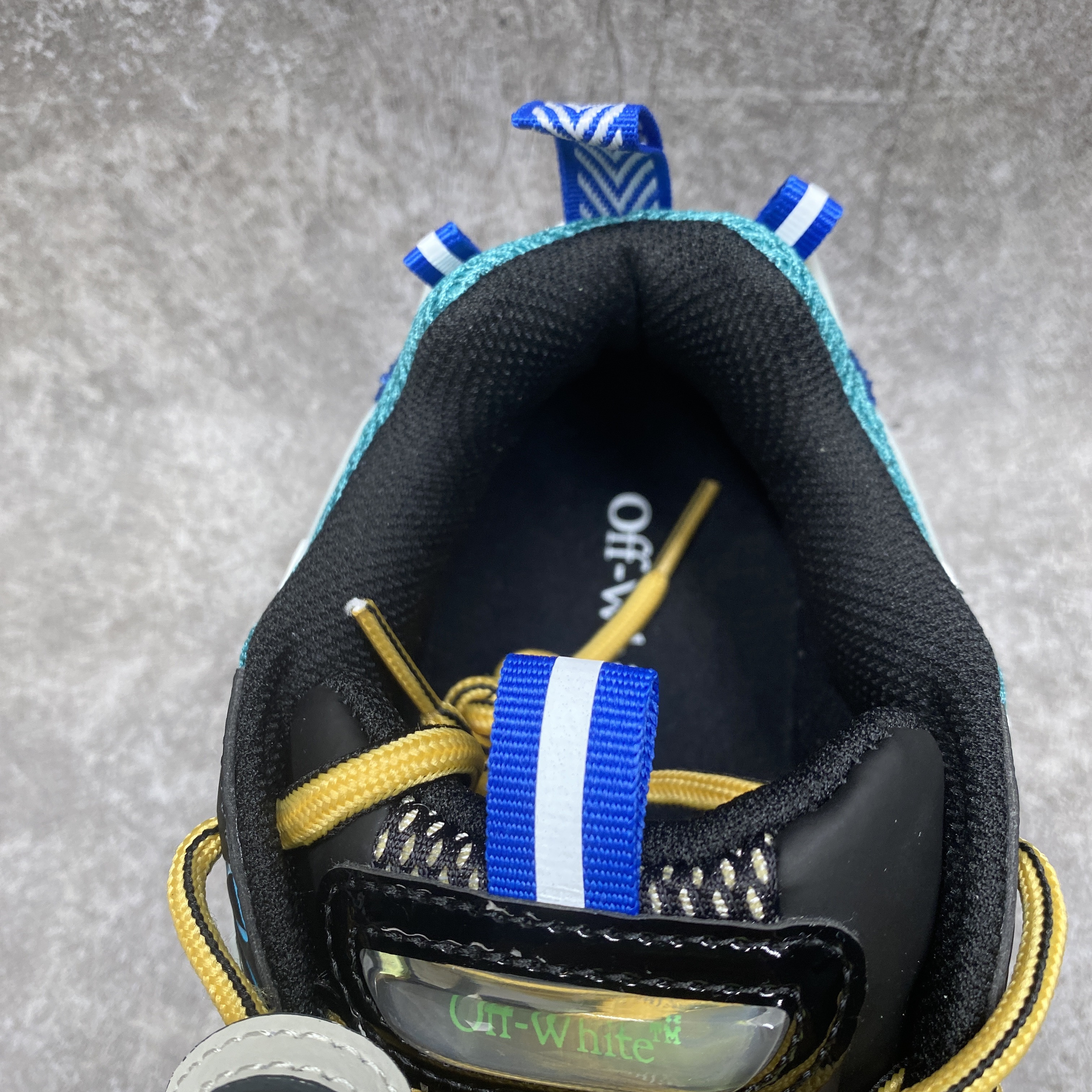 UA Off-White "BE RIGHT BACK"