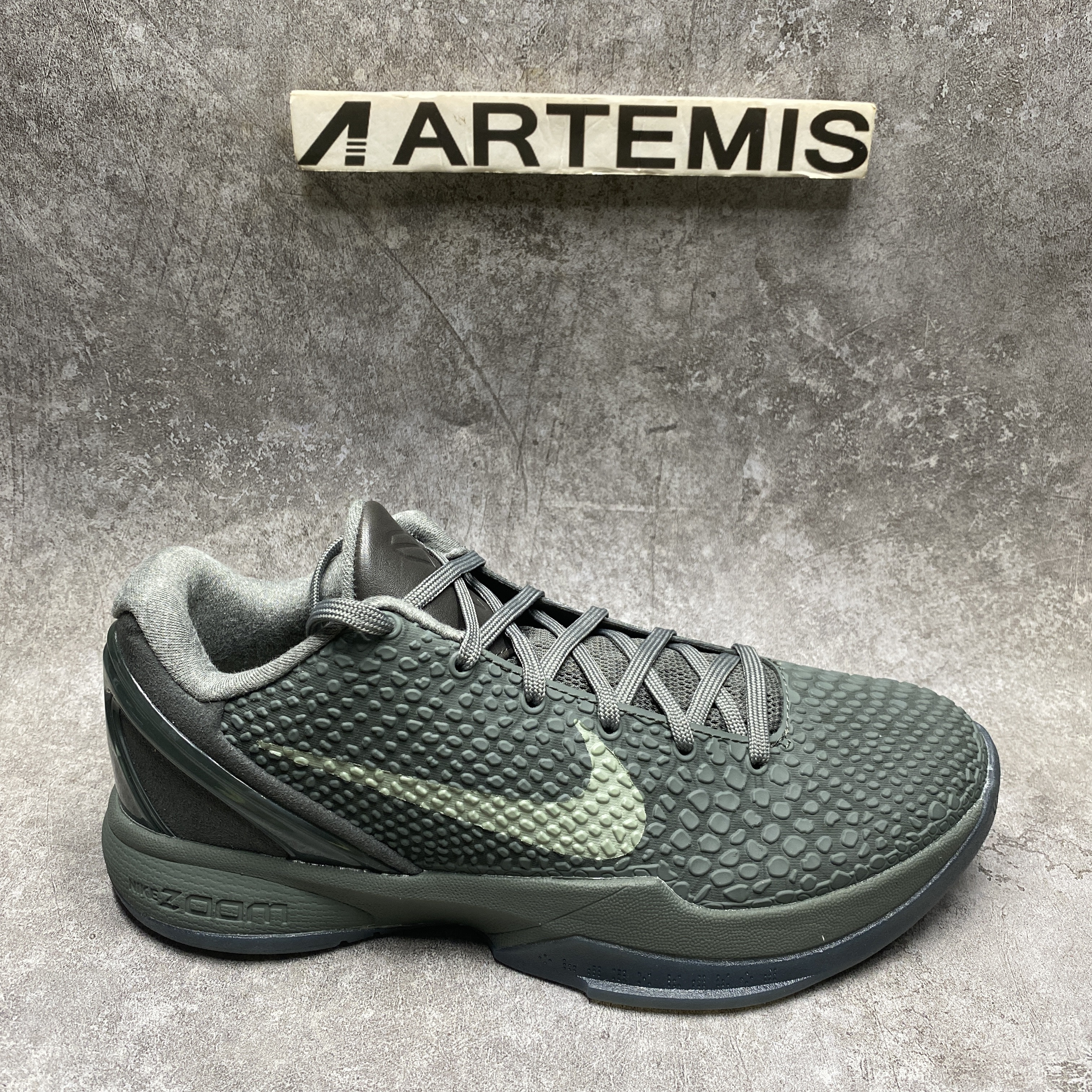 UA Nike Kobe 6 Black Mamba Collection Fade to Black