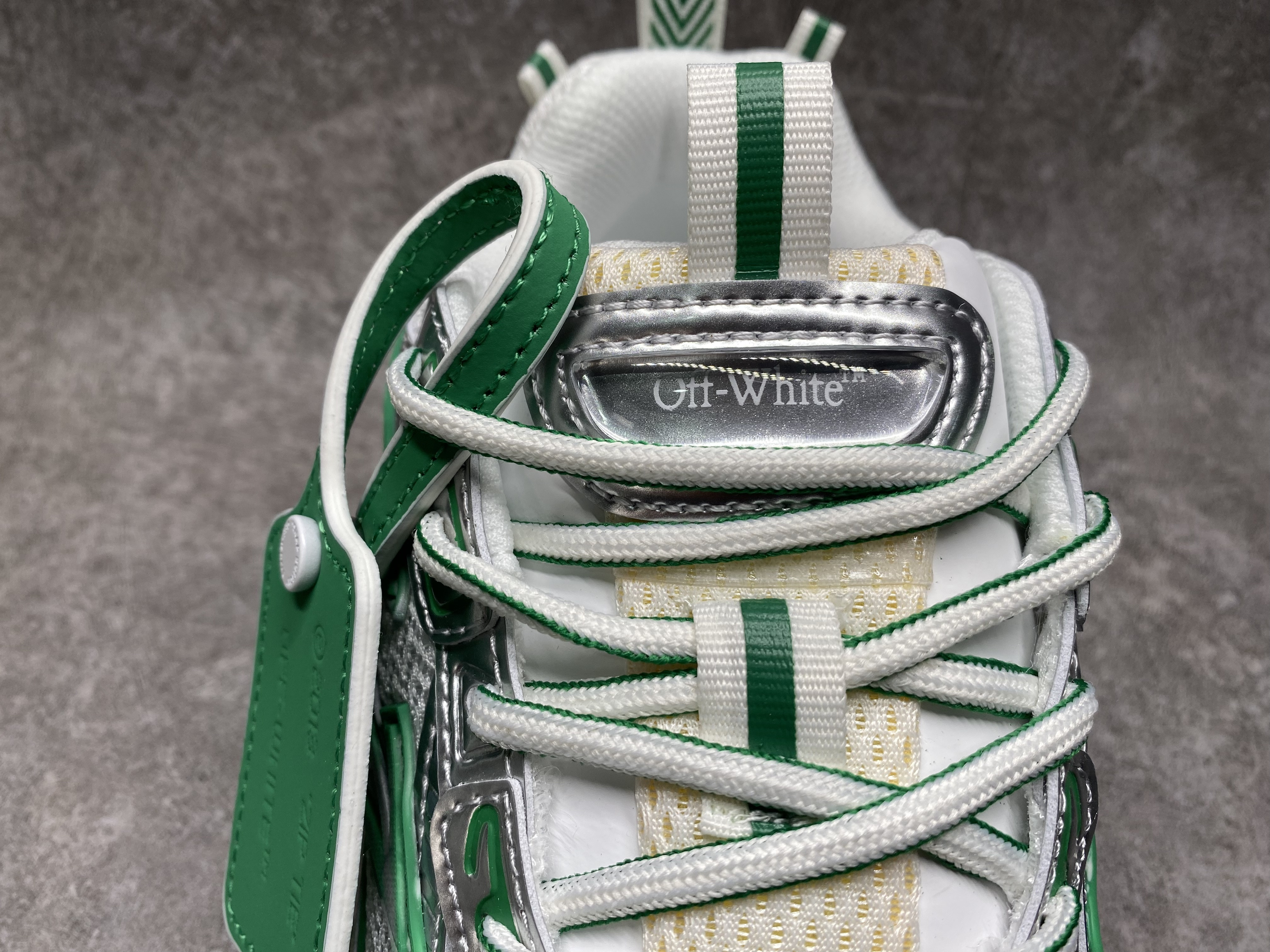 UA Off-White "BE RIGHT BACK"
