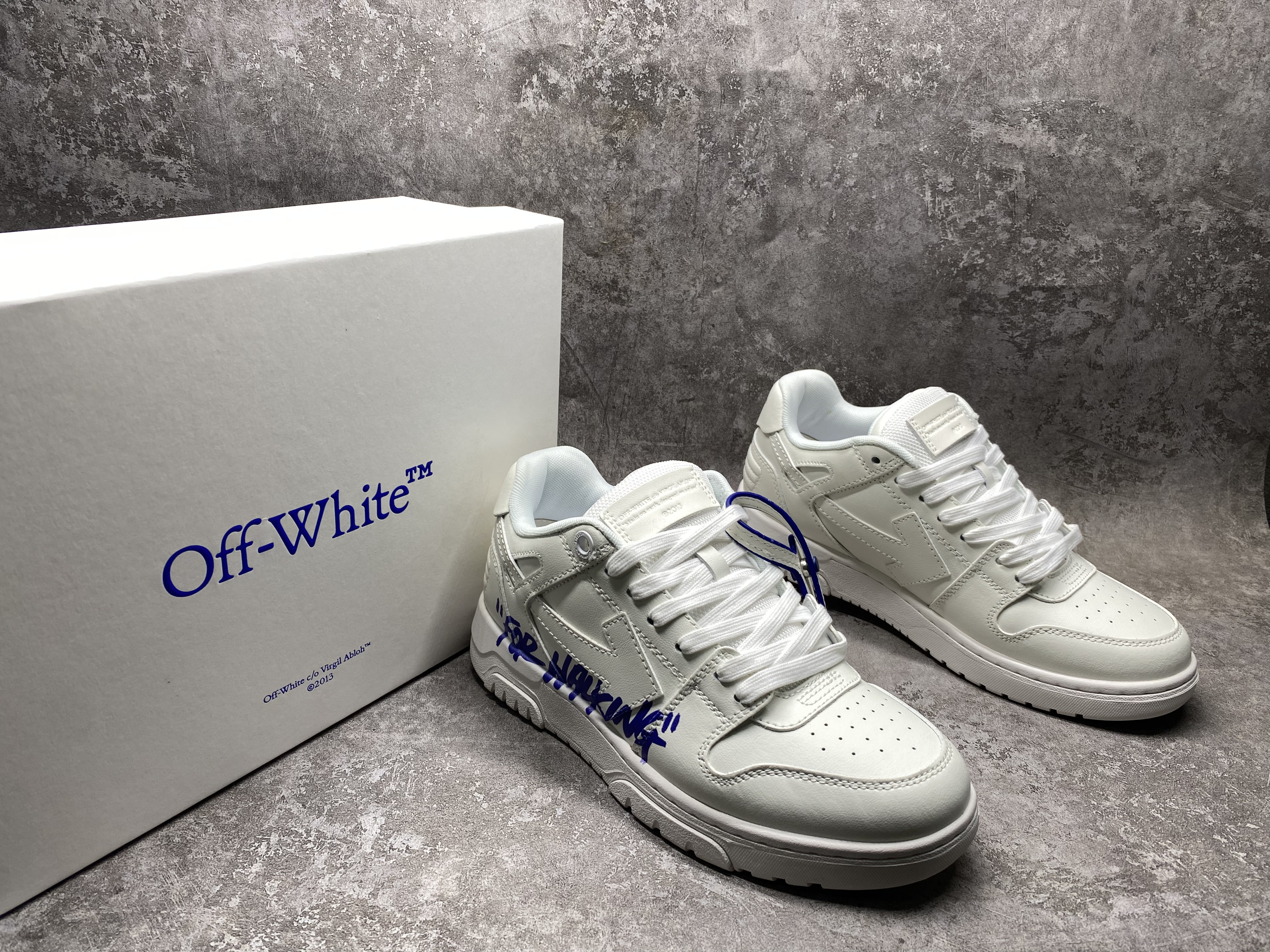 UA OFF-WHITE Out Of Office OOO Low Tops