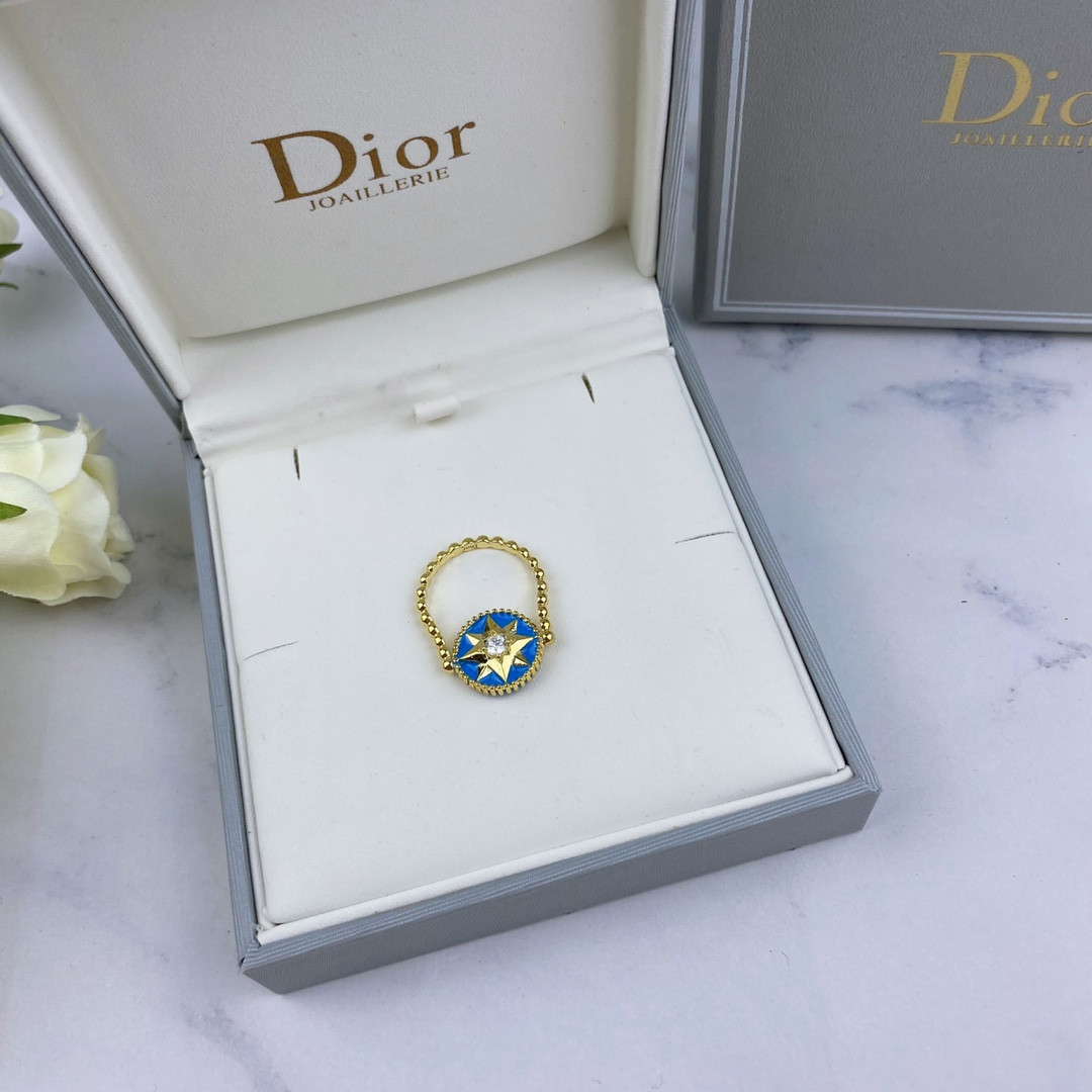 D*or eight-pointed star ring(no refund or exchange)