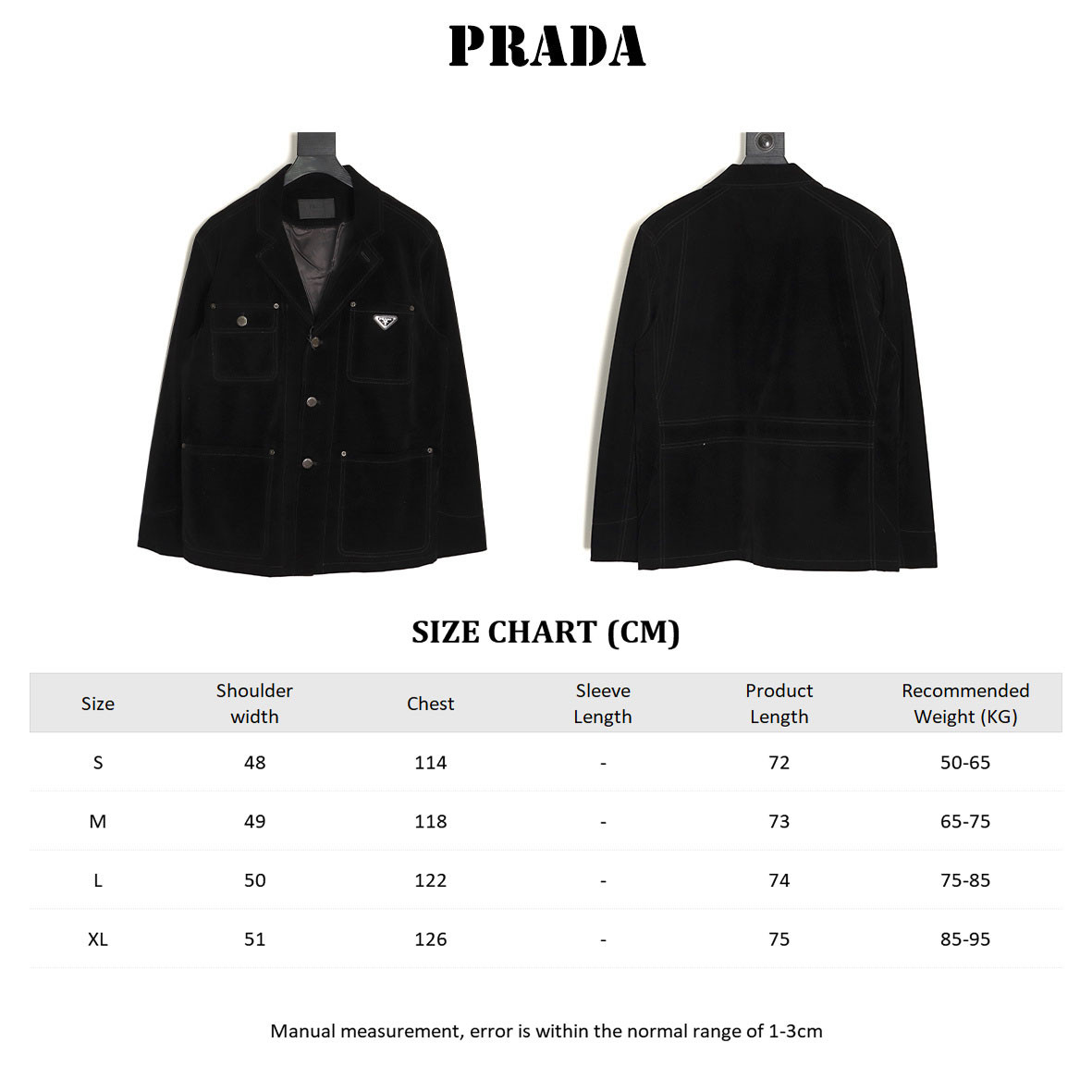 Pra*a prd denim coats