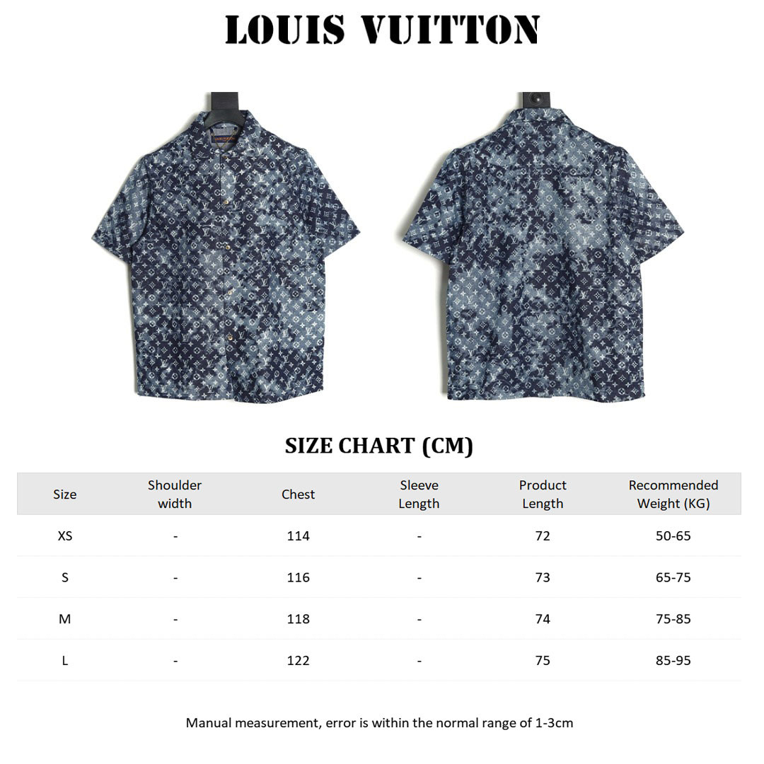 l0*is V*t0n lv short-sleeved shirts
