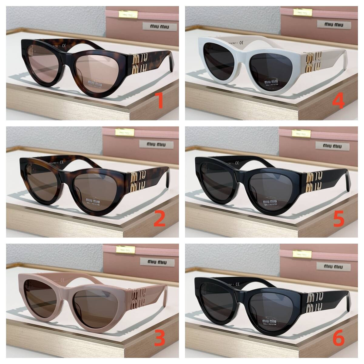 Miu Miu Glasses SMU026WS