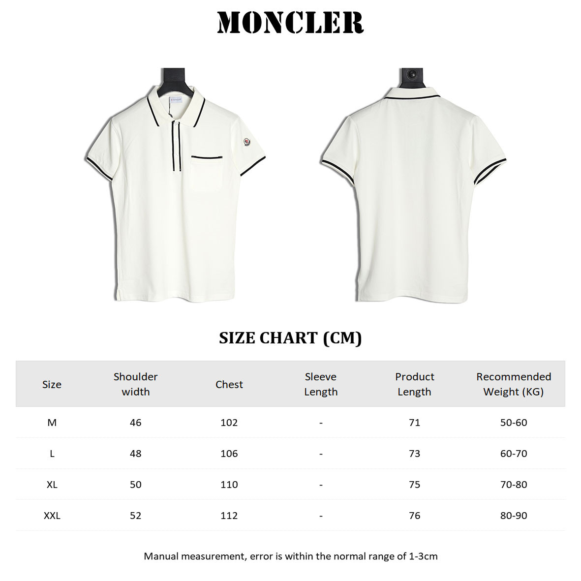 Moncler 25ss Short-sleeved Polo shirt
