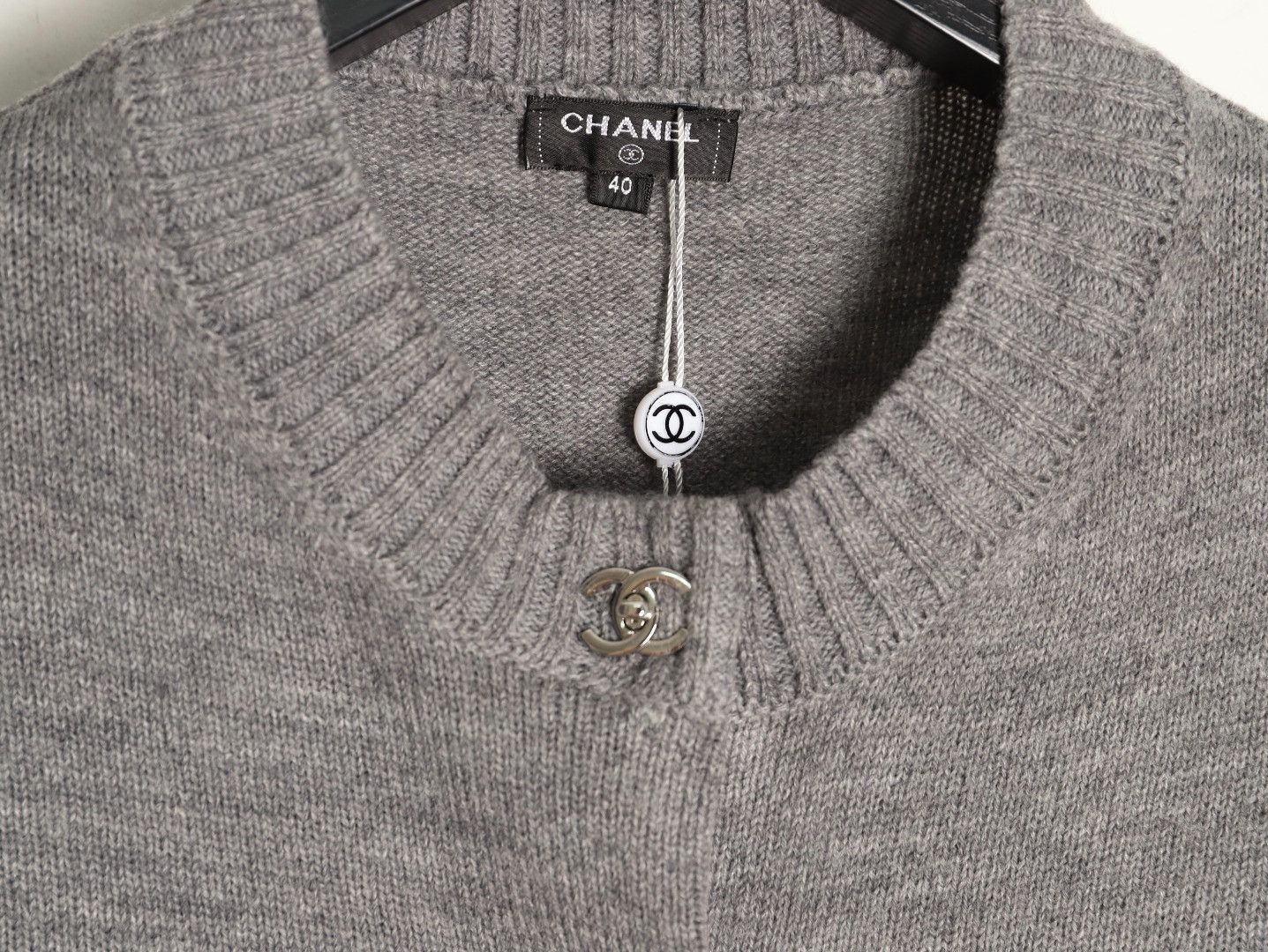 Ch*el knitting cardigan
