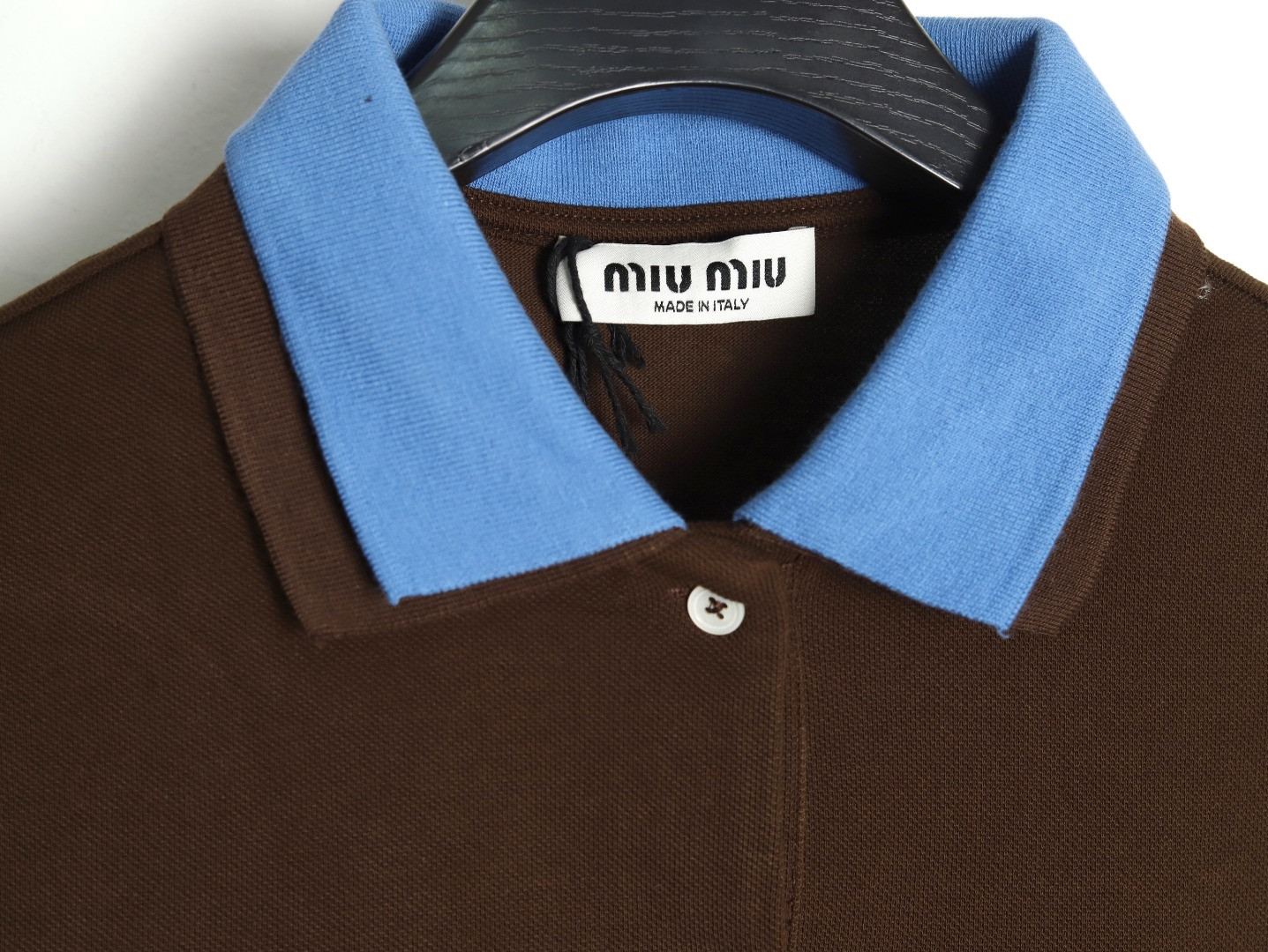MIU MIU MM Short-sleeved Polo shirt