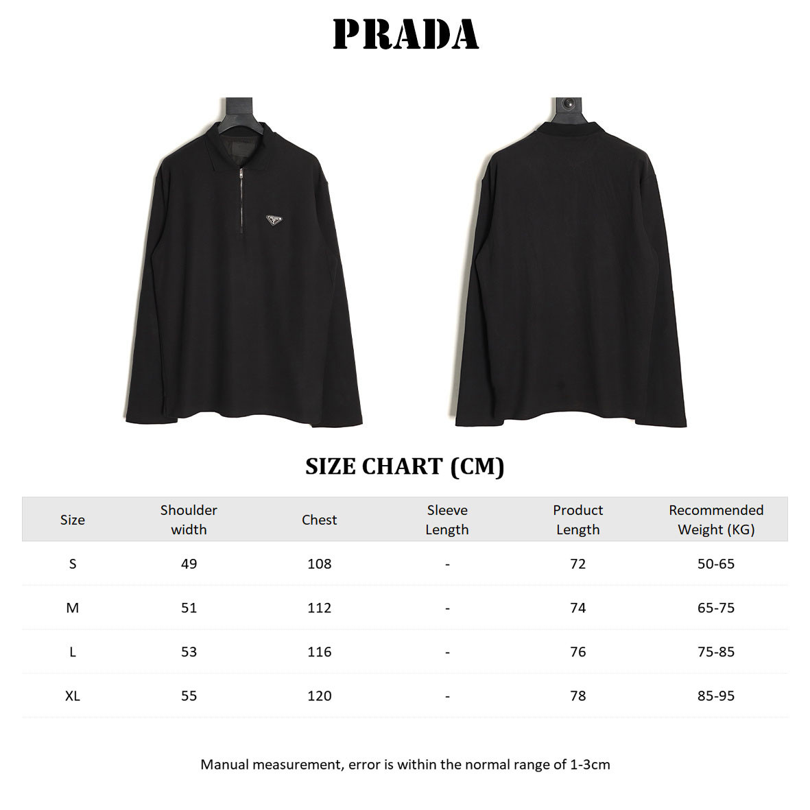 Pra*a long-sleeved t-shirt