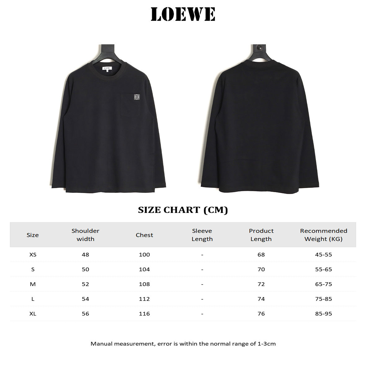 L0ew* long-sleeved t-shirt