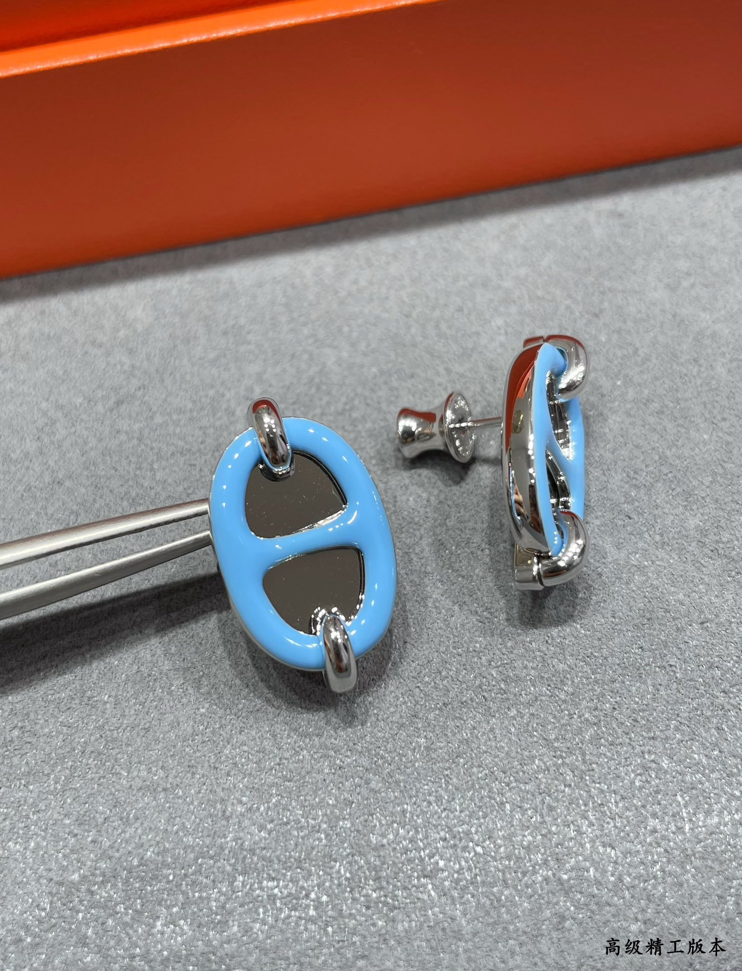 H**me5 mini maillon earrings