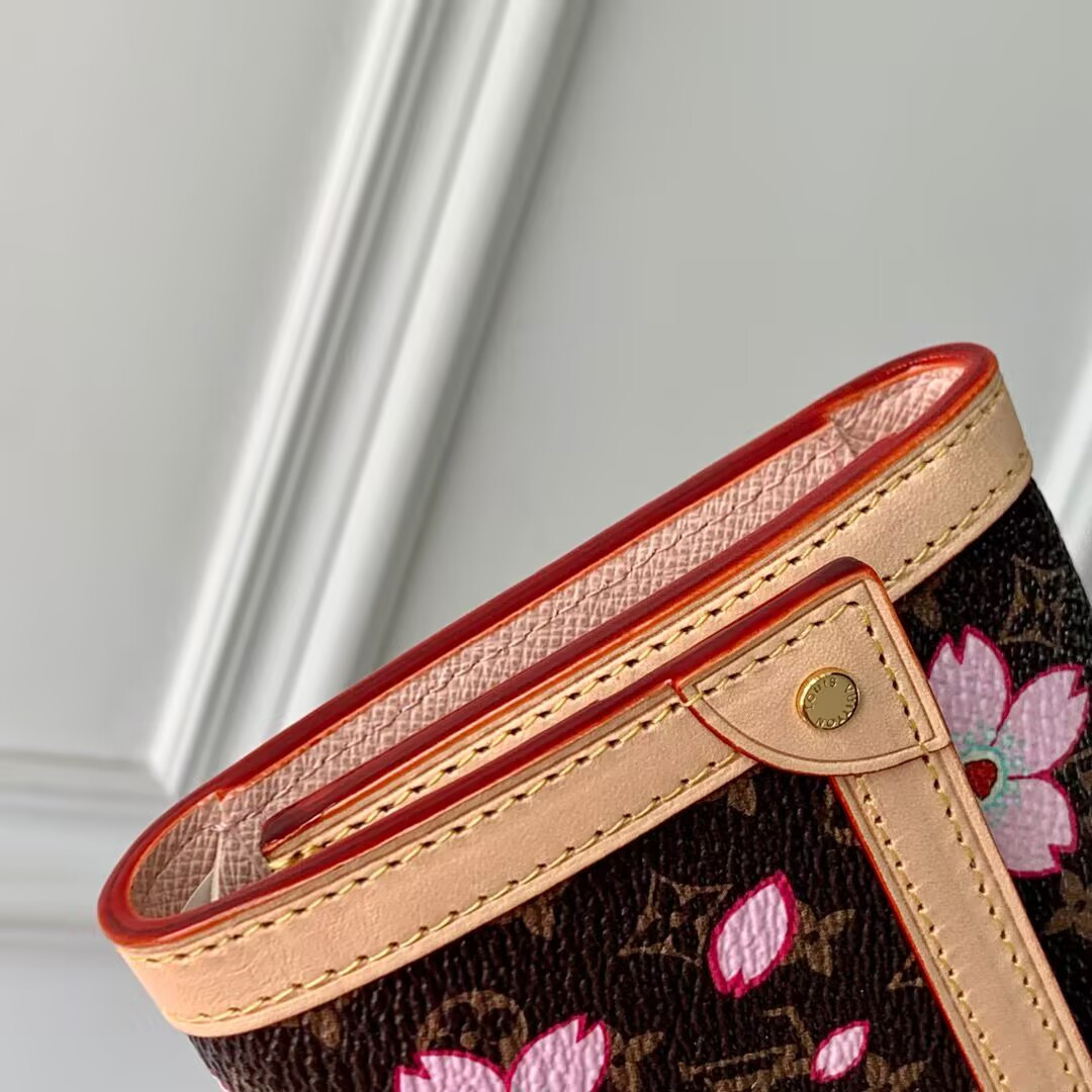 LV × TM Portefeuille Victorine M13427 12 x 9.5 x 2.5 cm