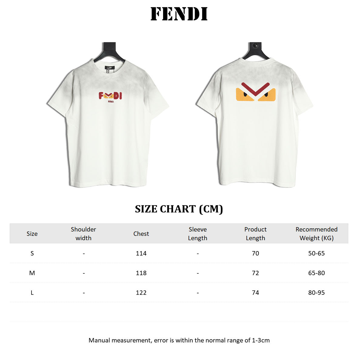 F**di short-sleeved t-shirt