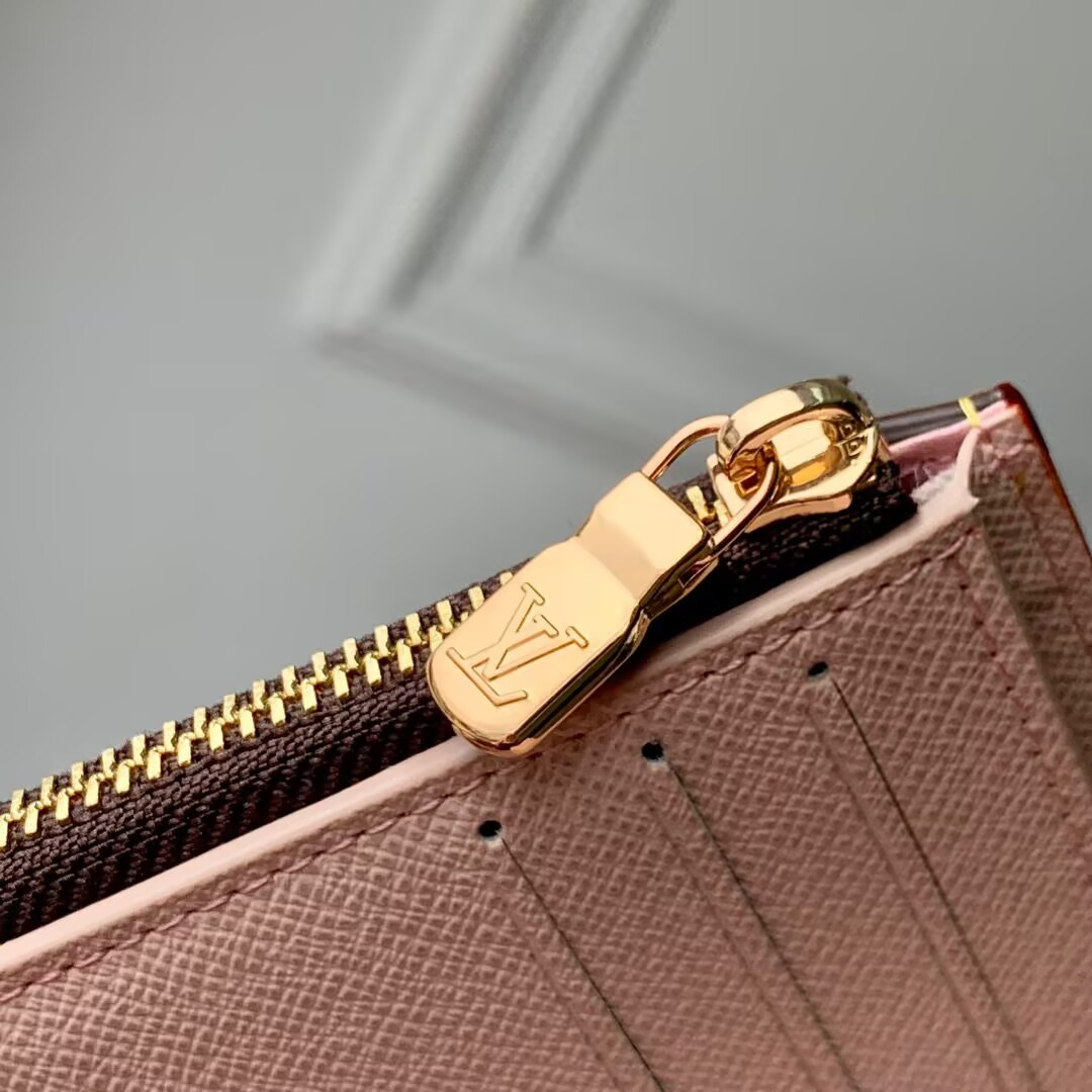 LV × TM Portefeuille Victorine M13427 12 x 9.5 x 2.5 cm