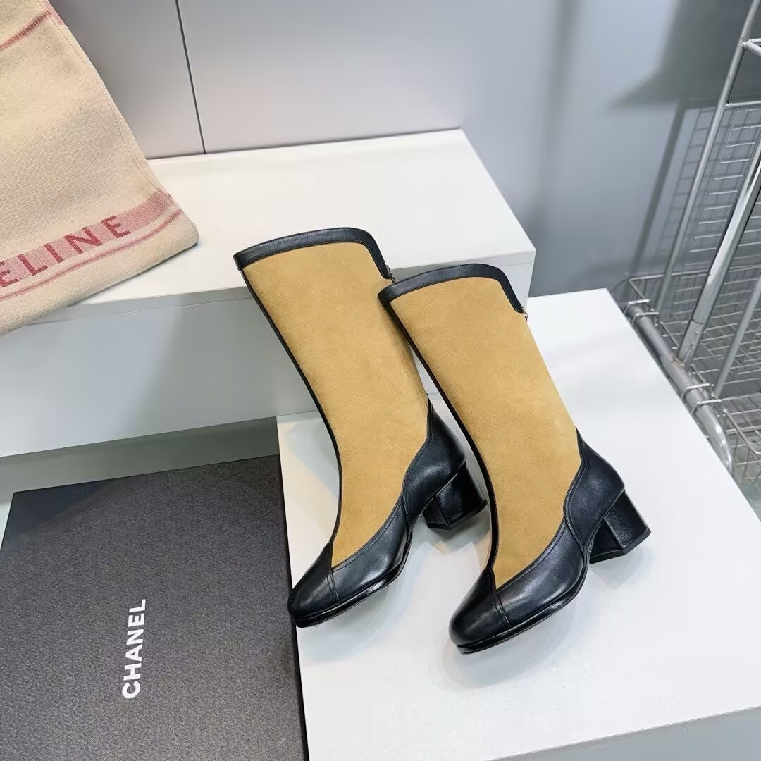 ua Ch*el high boots 5.5cm heel