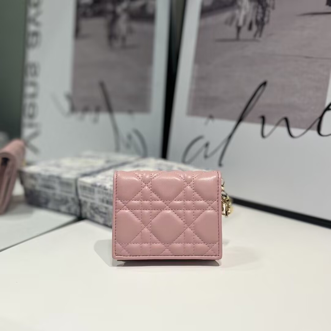 D*or mini lady D*or gardenia wallet 11x9x3cm