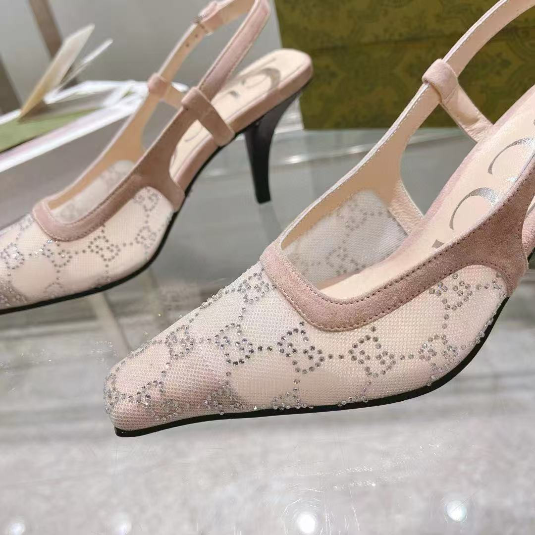 ua G*u*i gg slingback