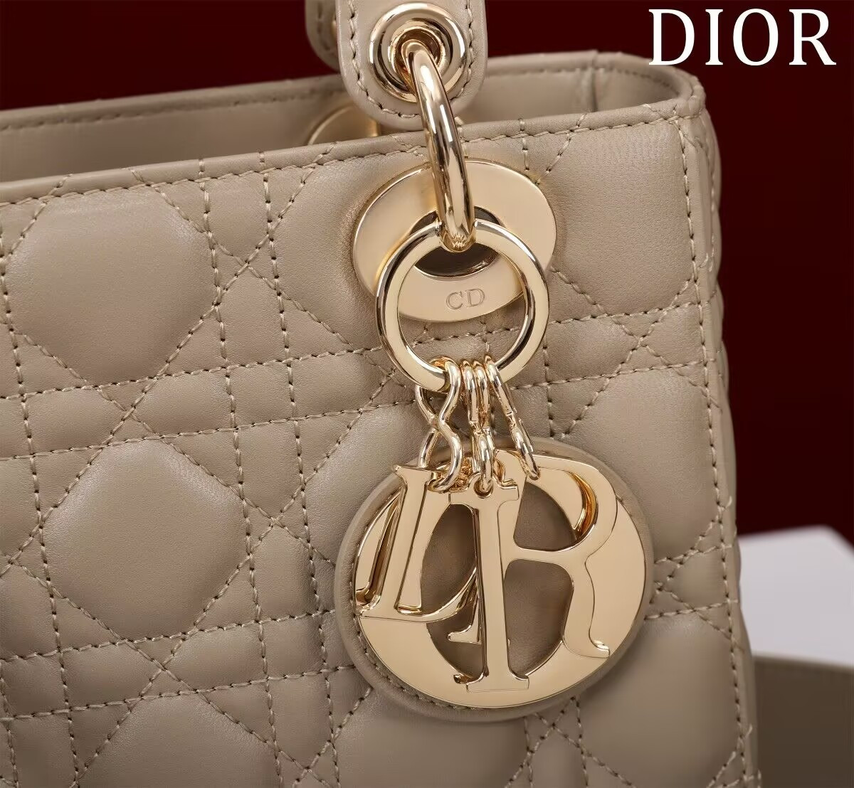 small lady D*or my abcD*or bag 20 x 17 x 8 cm