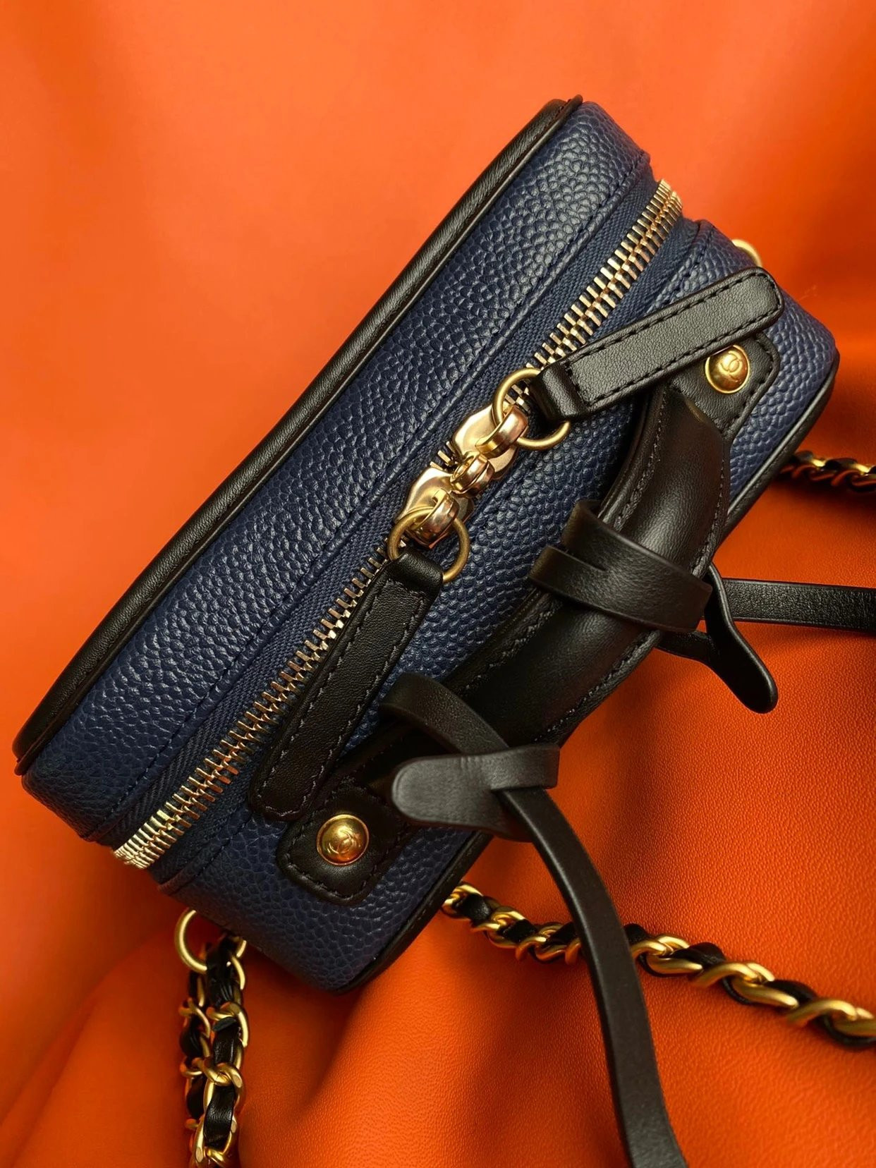 Ch*el vanity case 17x7x13cm