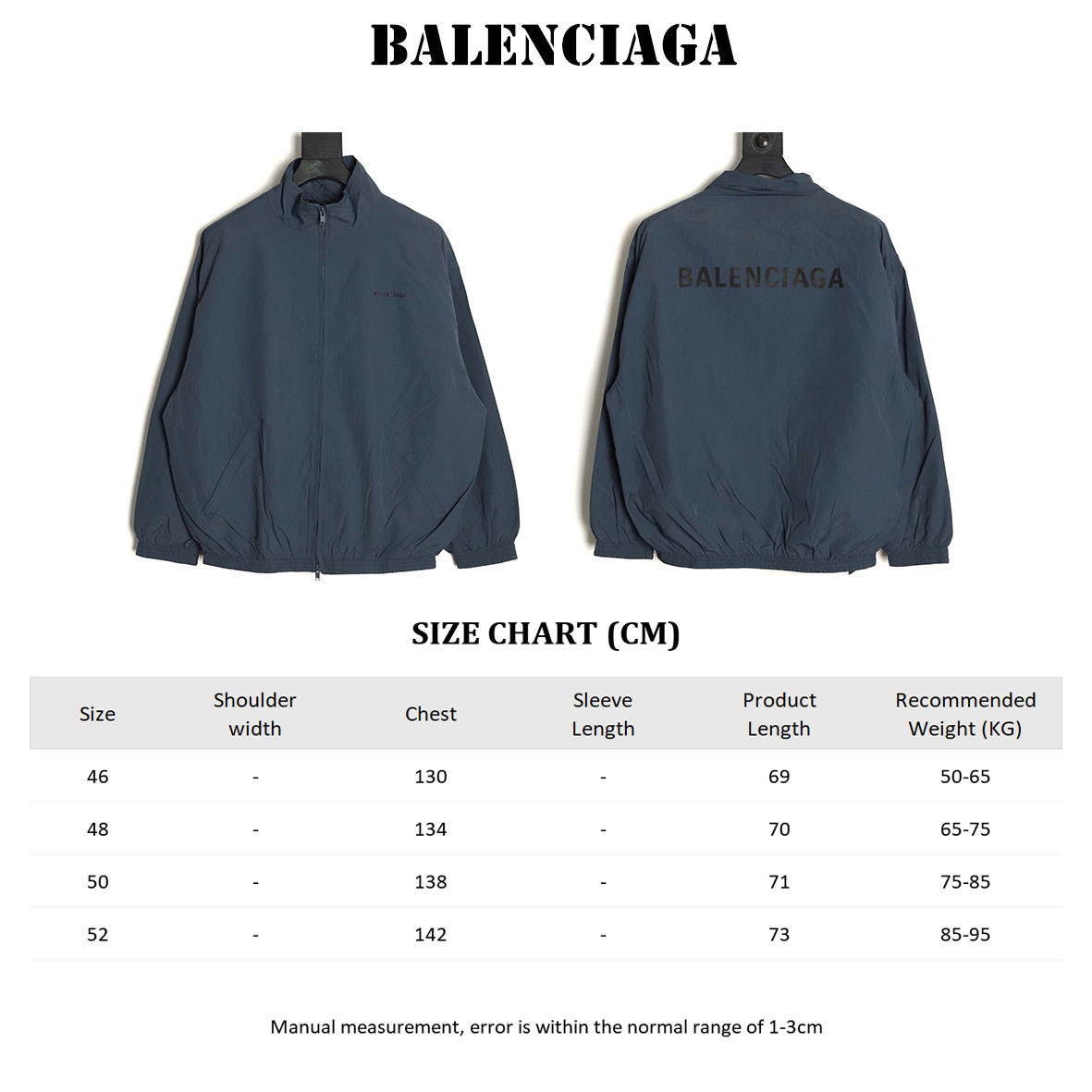 Ba*len*cia*ga blcg 25ss jacket suit