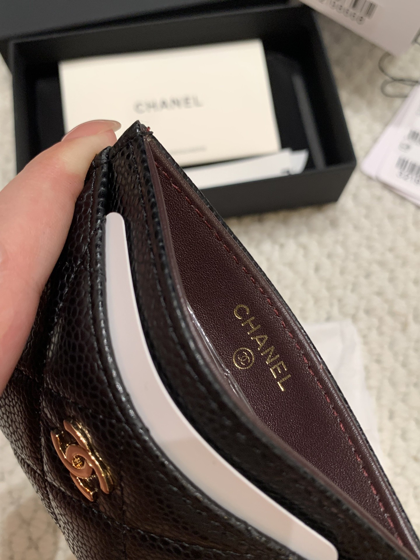 Ch*el card holder 10cm