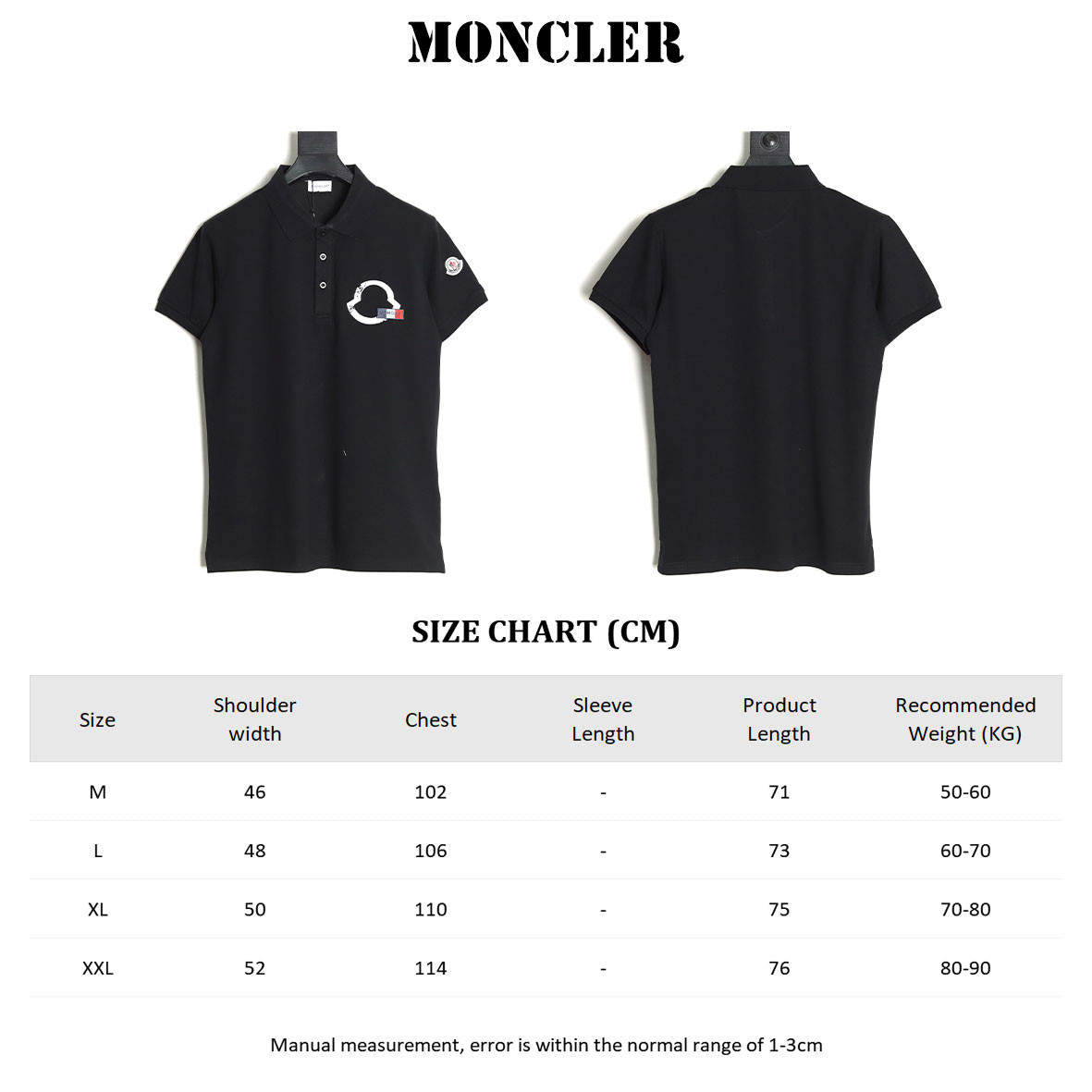 Moncler 25ss Short-sleeved Polo shirt