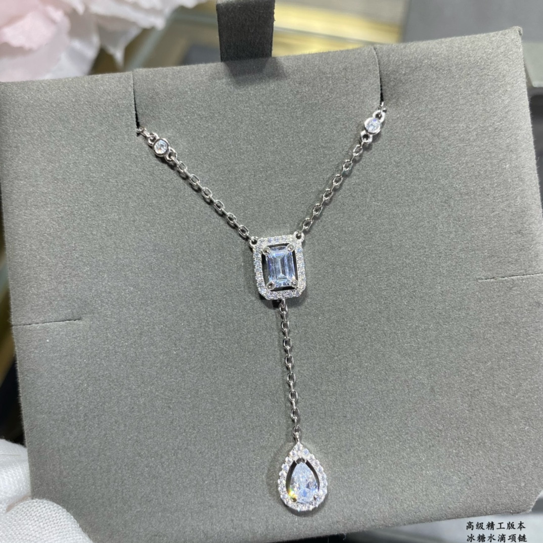 Messika Drop Ice Cube Necklace