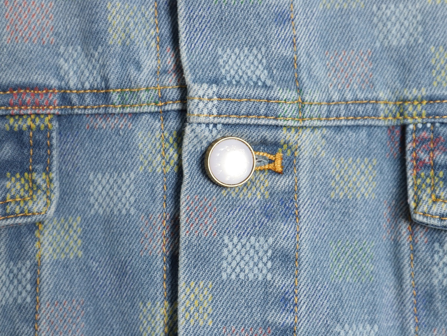 l0*is V*t0n 25fw denim jacket suit