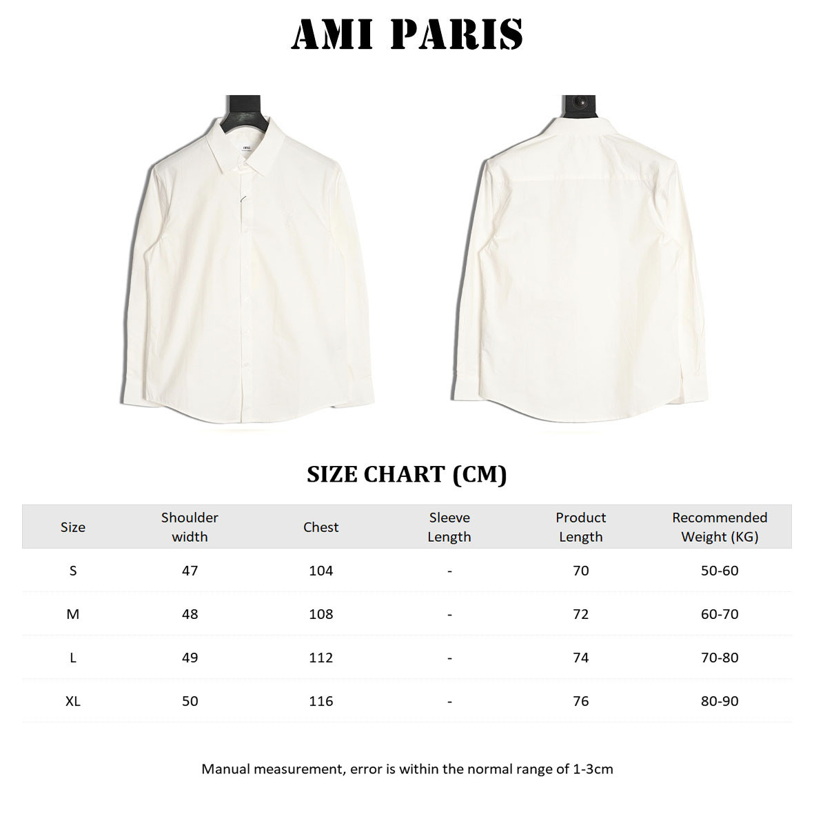 AMI Paris Long-sleeved Shirts