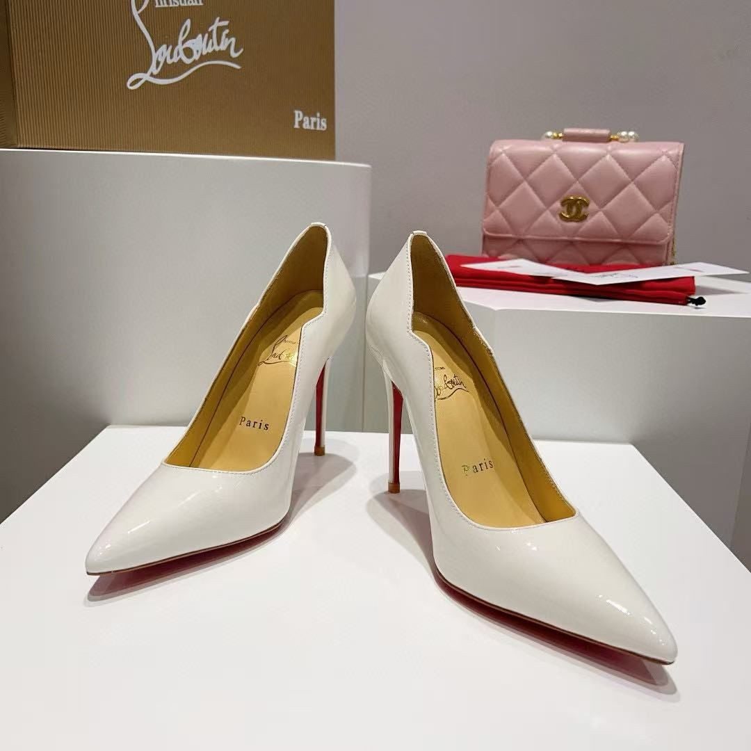 ua Ch**an louboutin hot chick 10cm heel