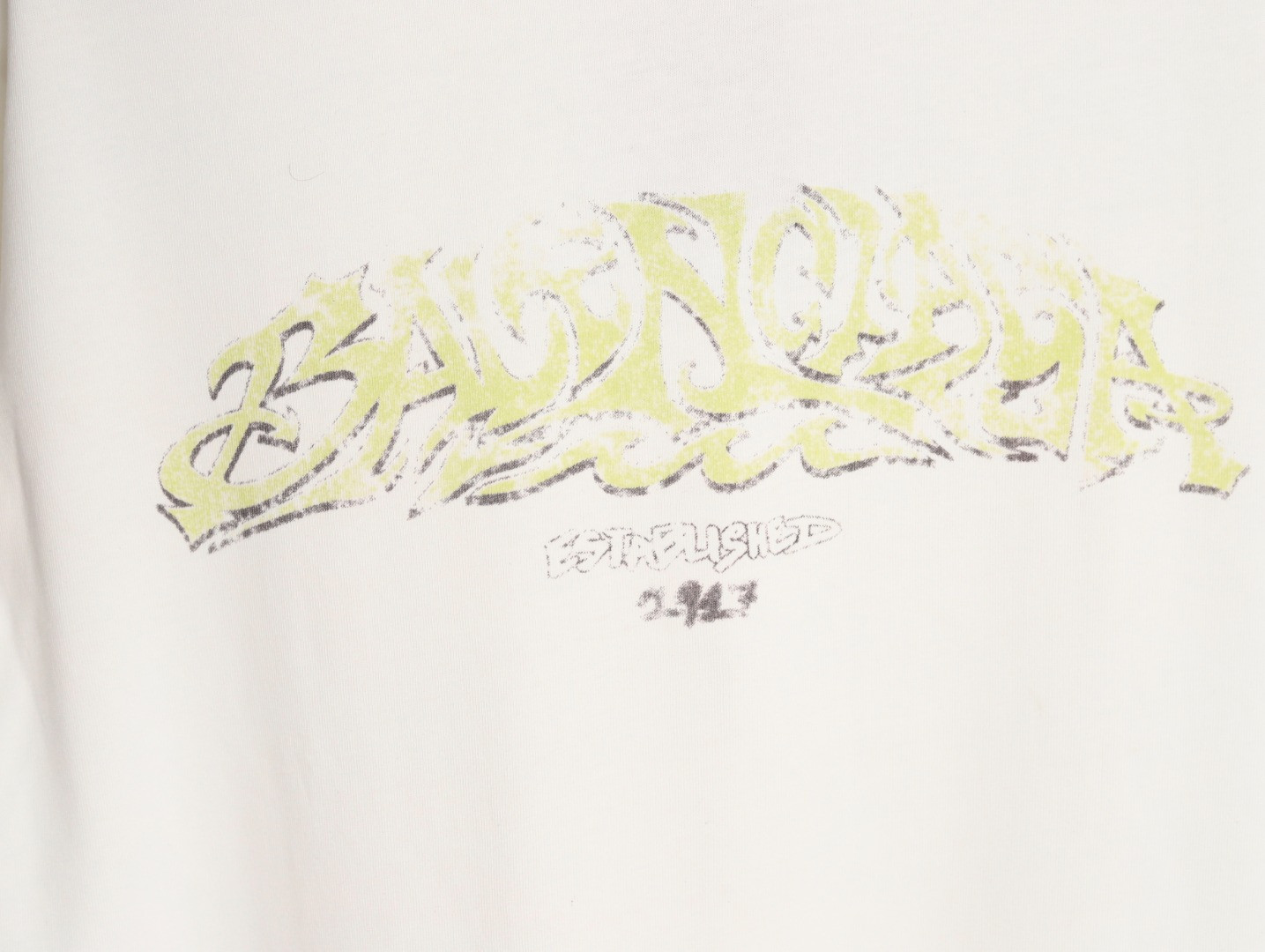 Ba*len*cia*ga 25ss short-sleeved t-shirt