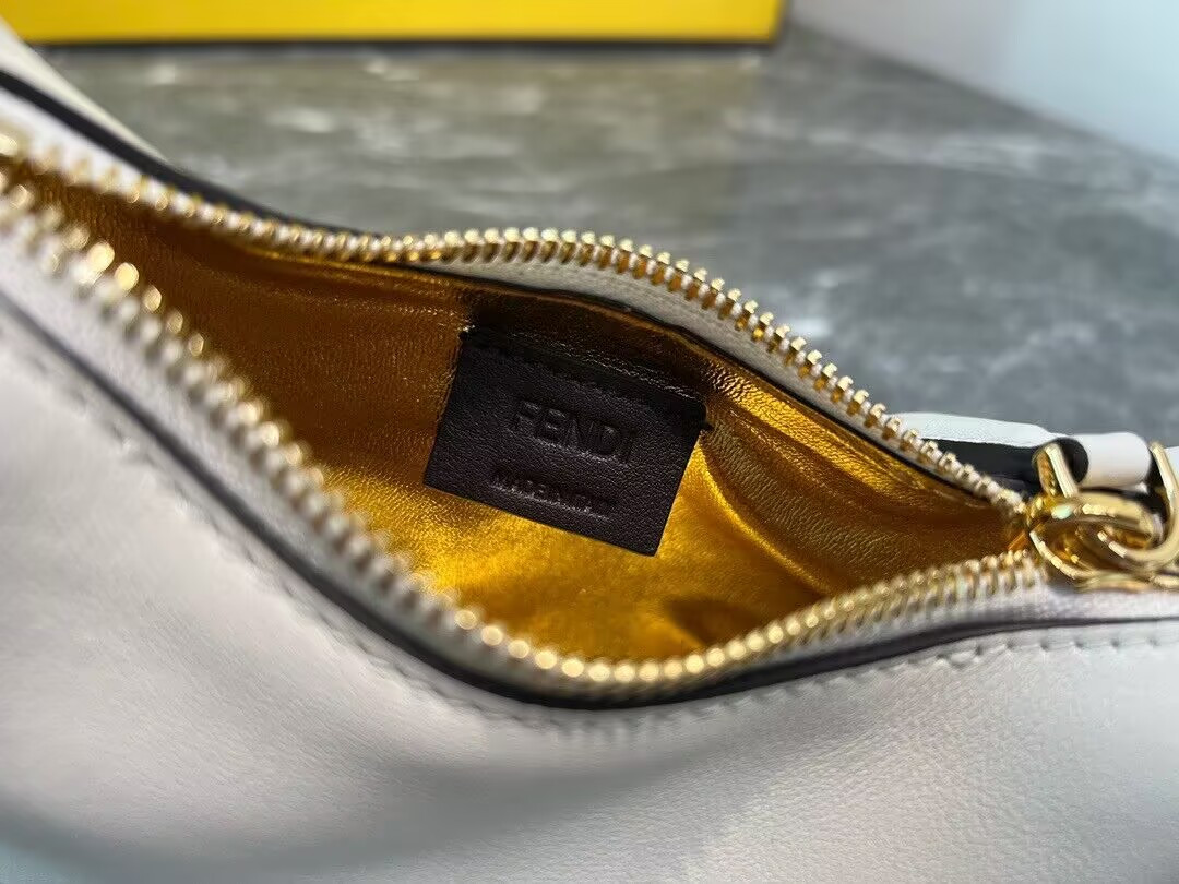 F**di nano F**digraphy hobo bag 14x5x16.5cm