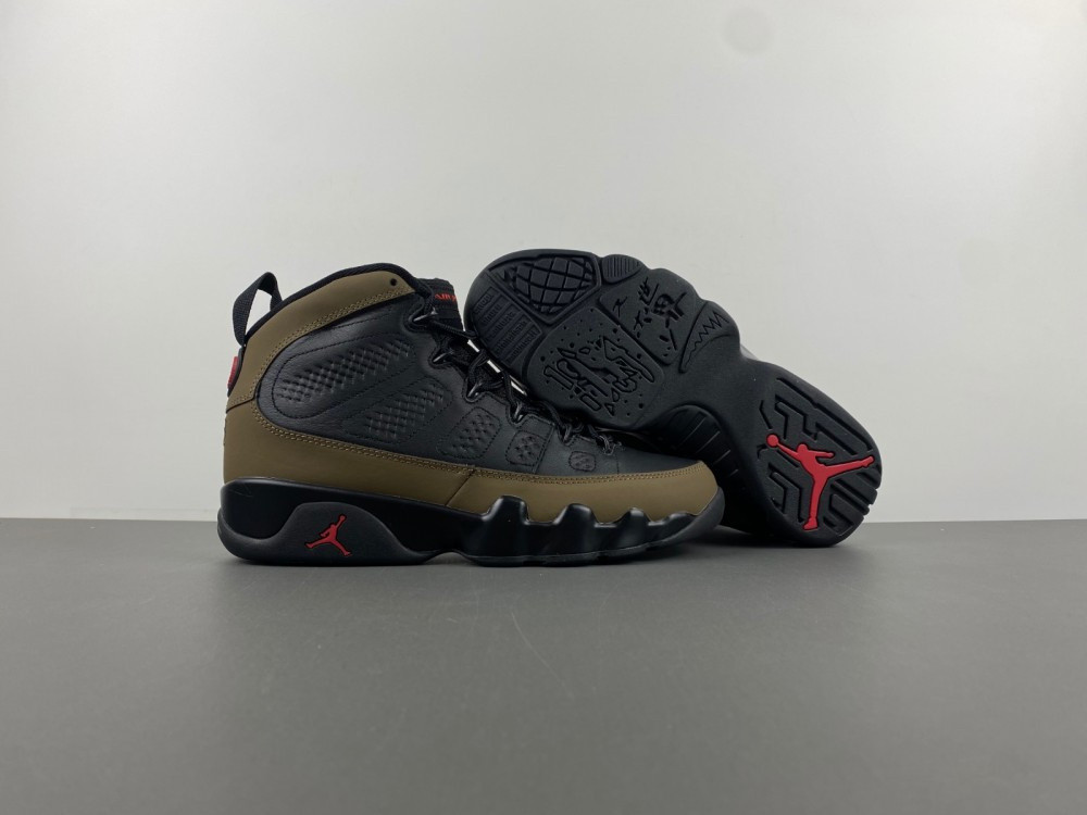 UA Jordan 9 Retro Olive